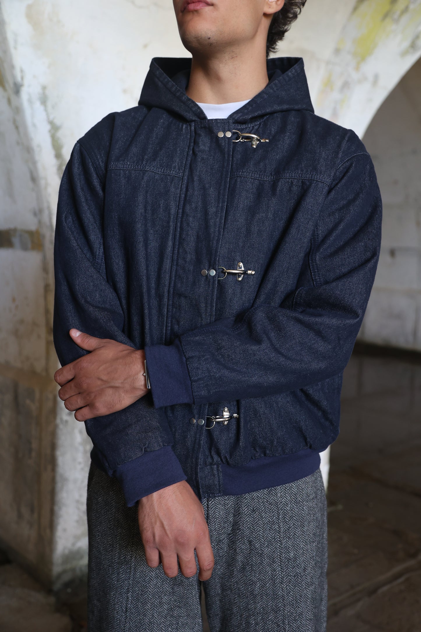 QUILTED FIREMAN JACKET
