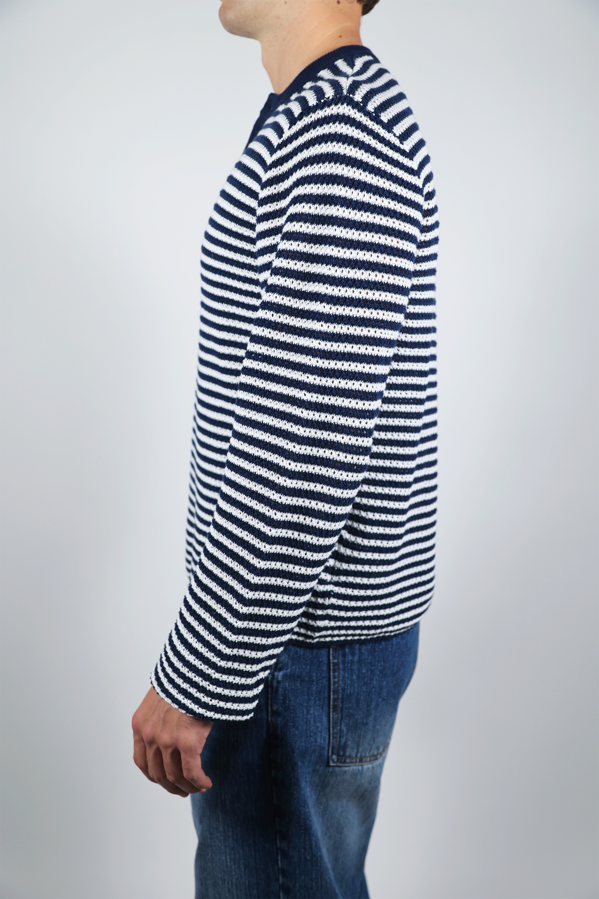 KNITTED SAILOR HENLEY