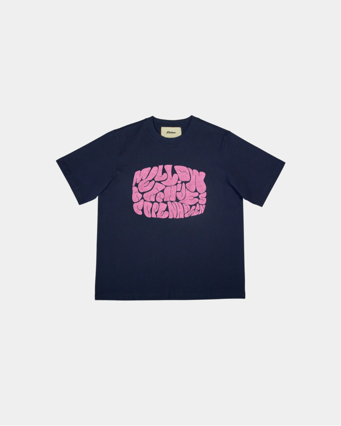 TOWEL TEE in navy