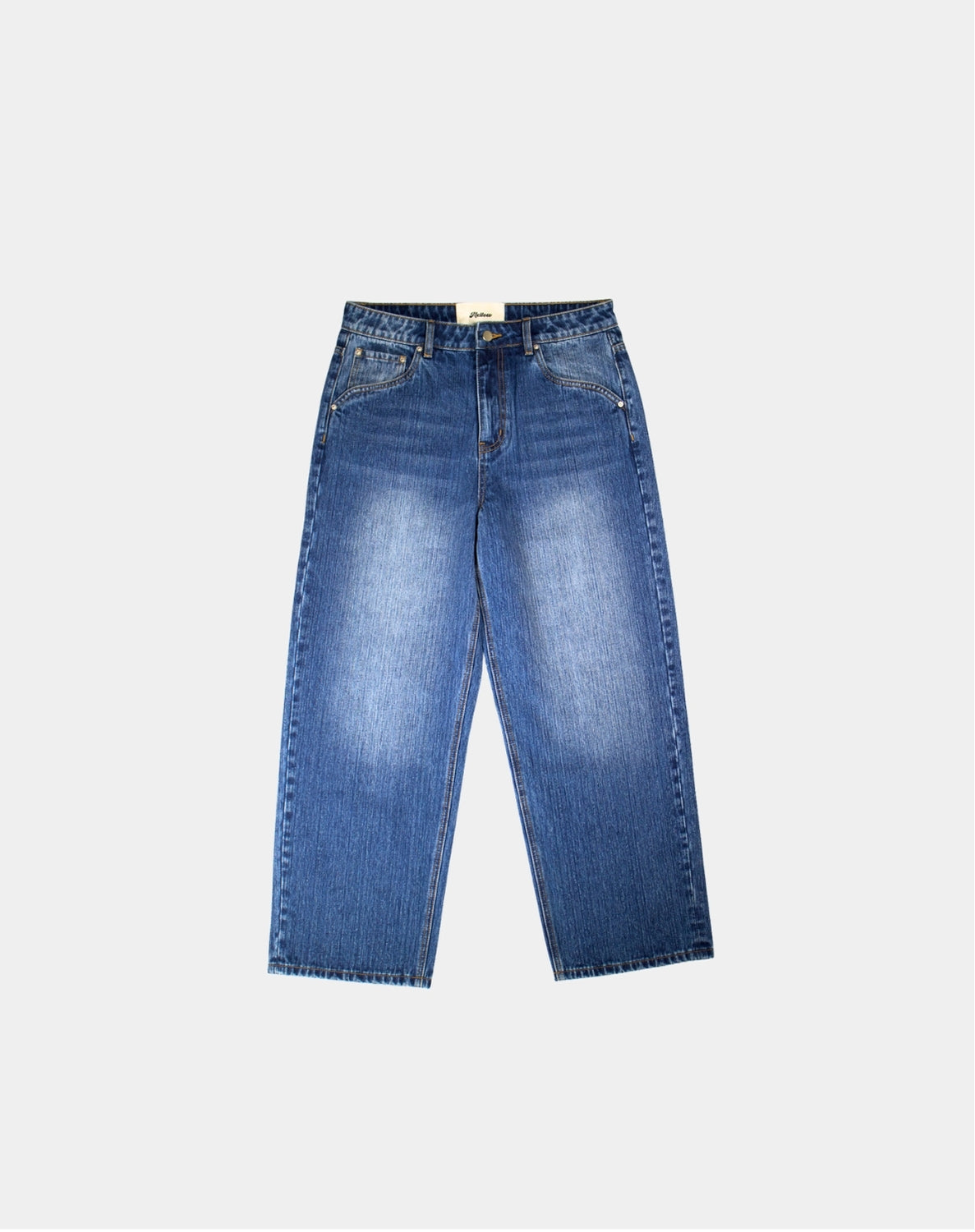 CLASSIC CUT WASHED JEANS