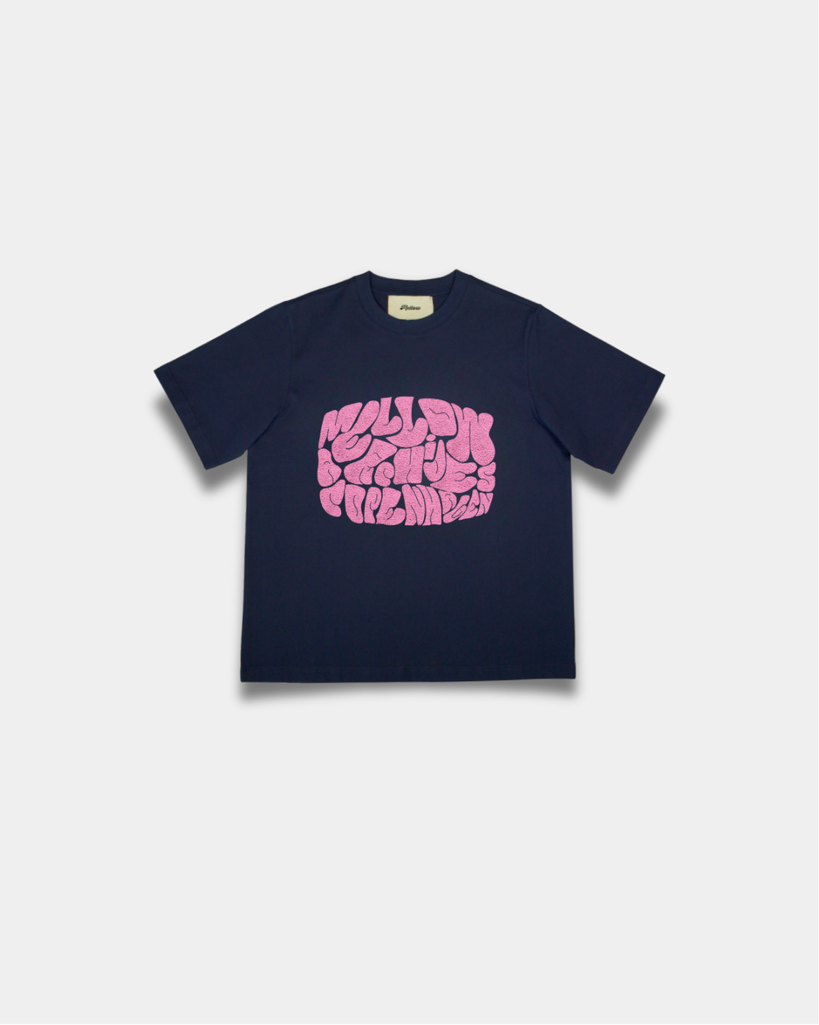 TOWEL TEE in navy