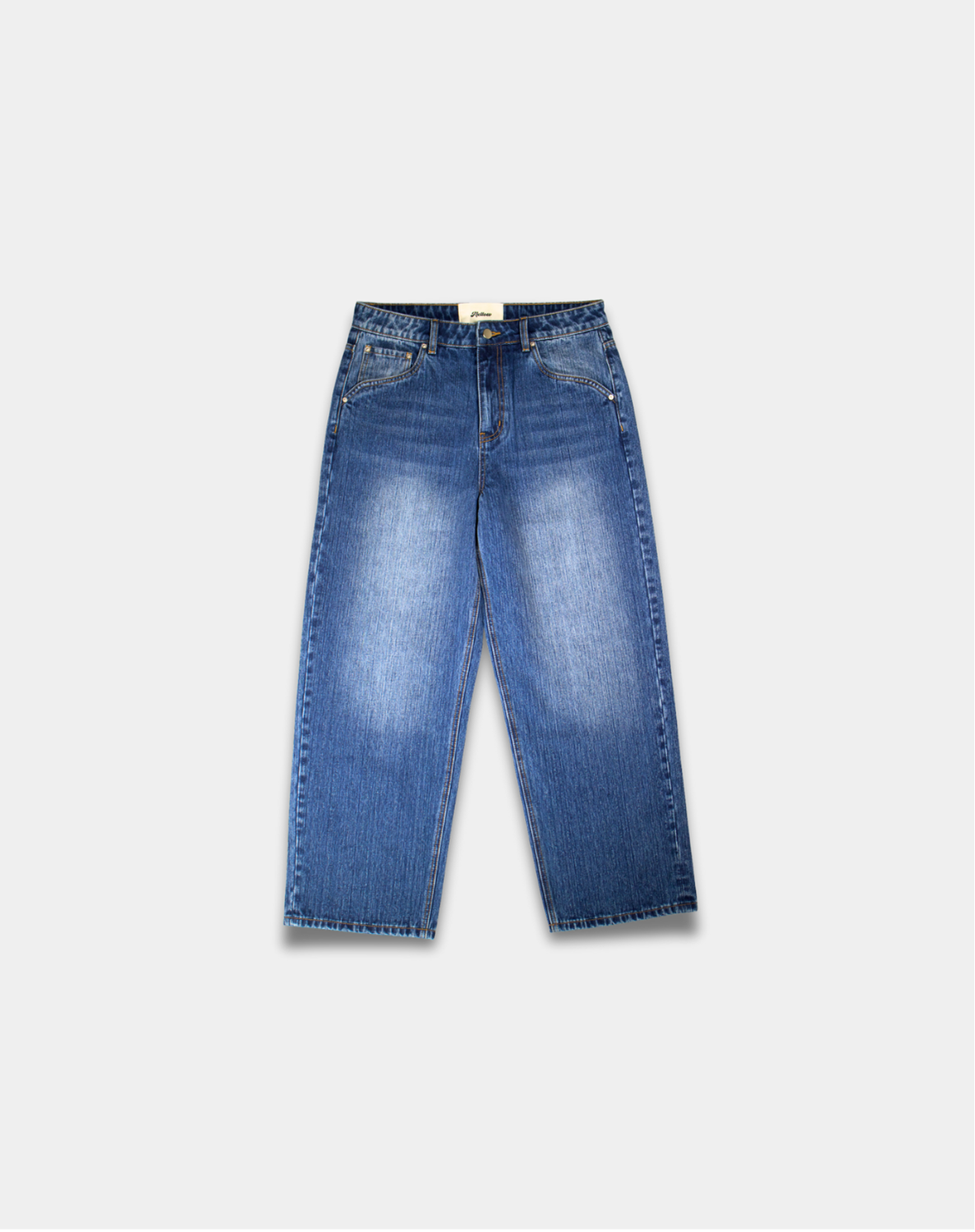 CLASSIC CUT WASHED JEANS