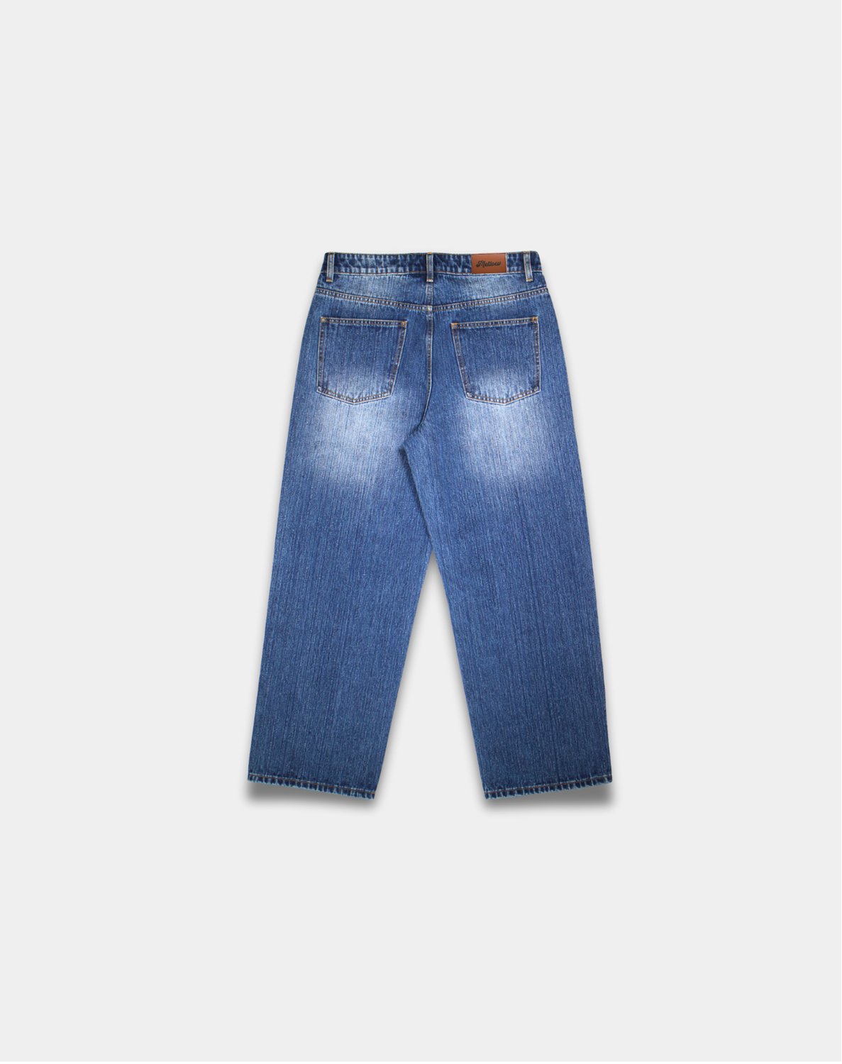 CLASSIC CUT WASHED JEANS