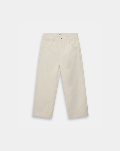 CREME DUCK CANVAS PANTS