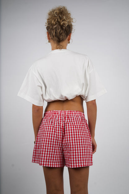SIGNATURE BOXERS in red checkered