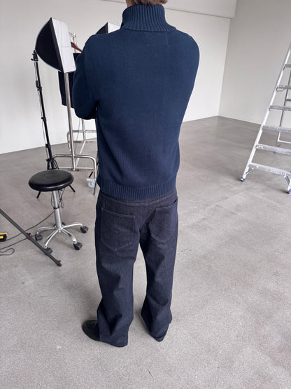 TWISTED RAW DENIM JEANS