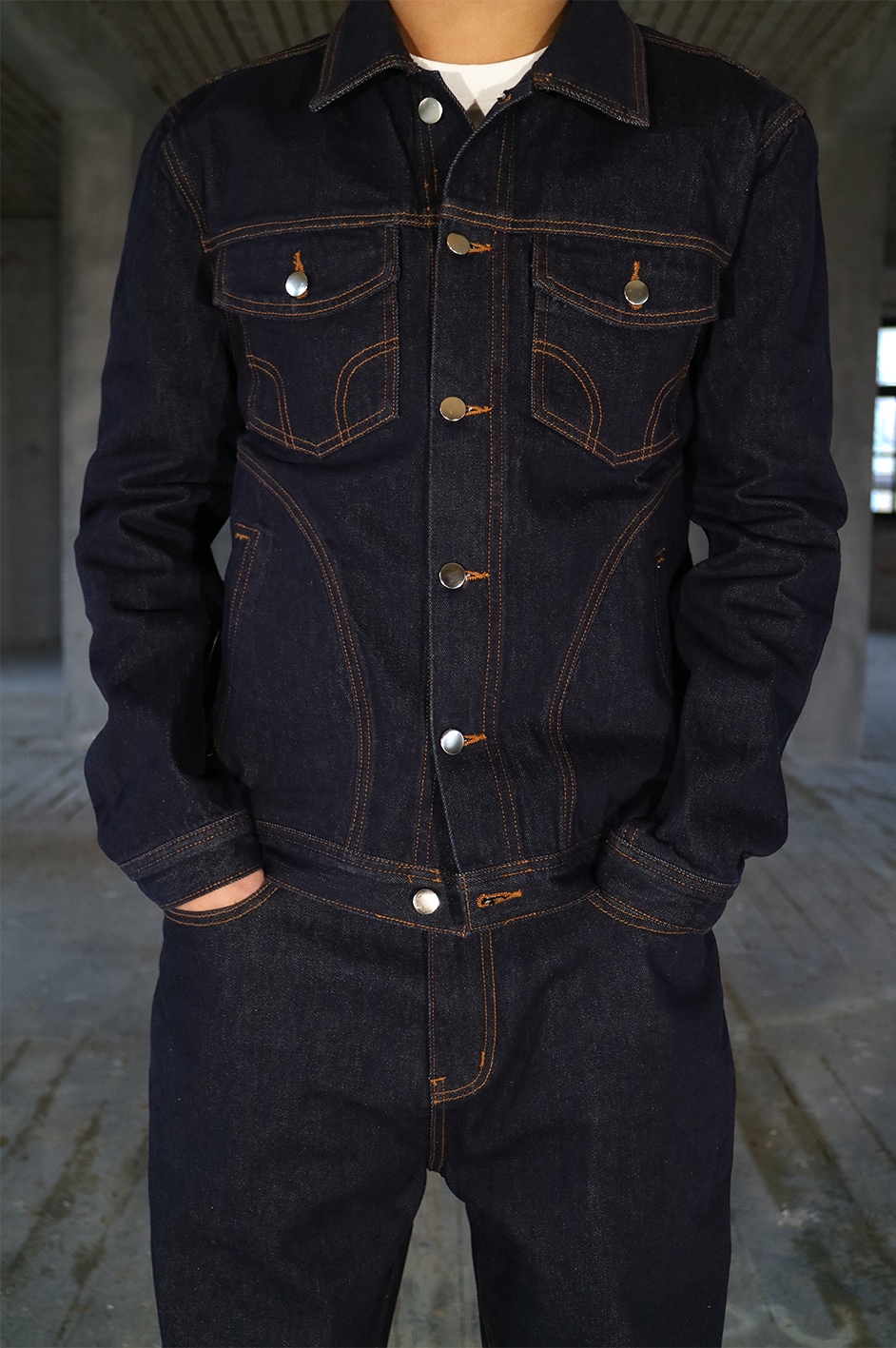 RAW JAPANESE DENIM JACKET