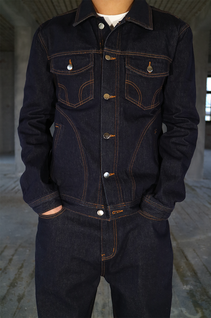 RAW JAPANESE DENIM JACKET