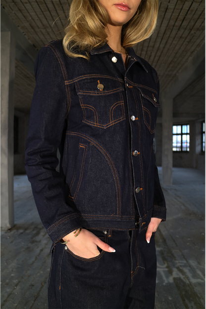 RAW JAPANESE DENIM JACKET