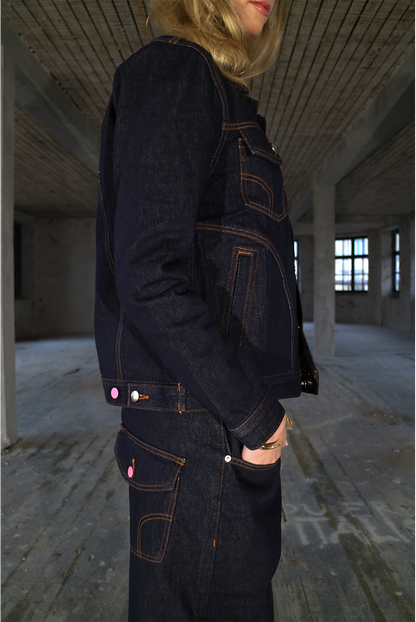RAW JAPANESE DENIM JACKET