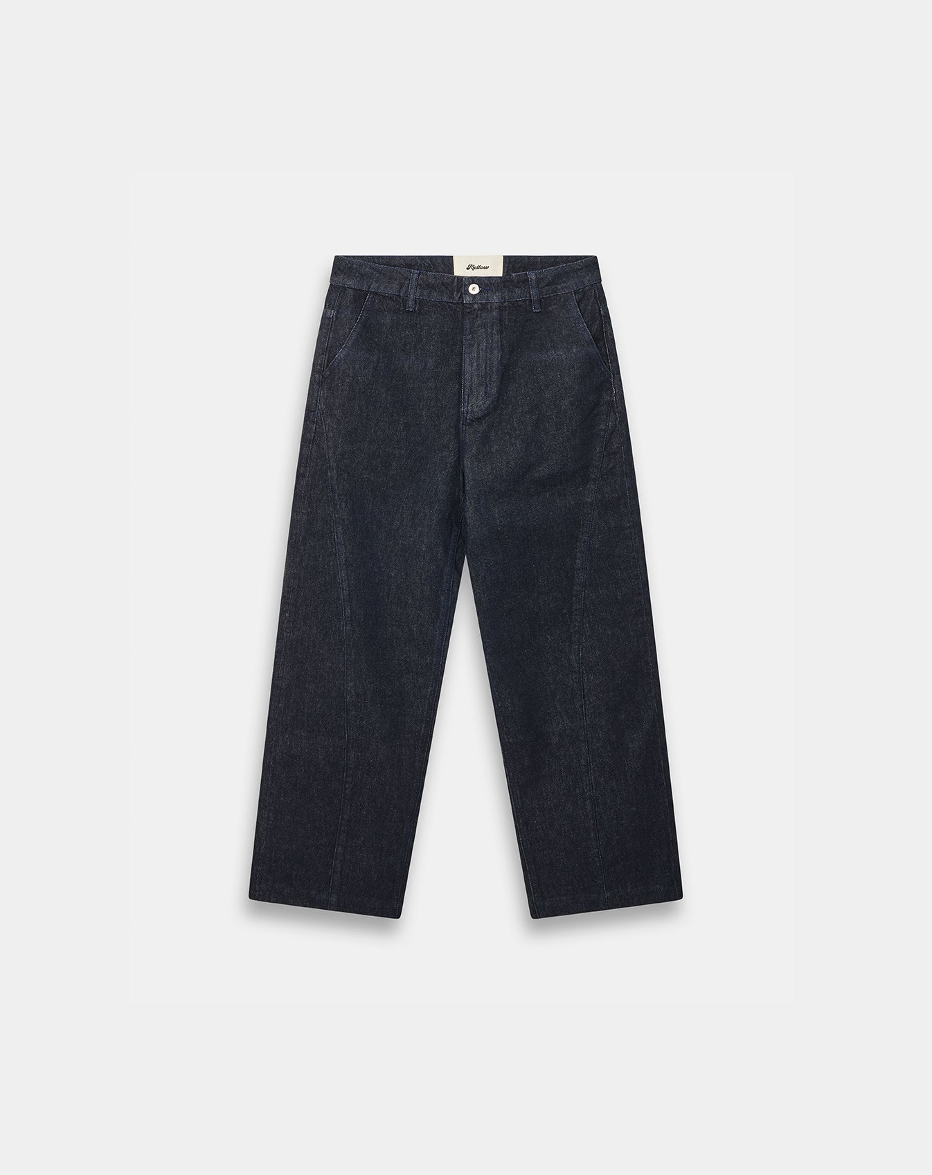 TWISTED RAW DENIM JEANS – Mellow Archives