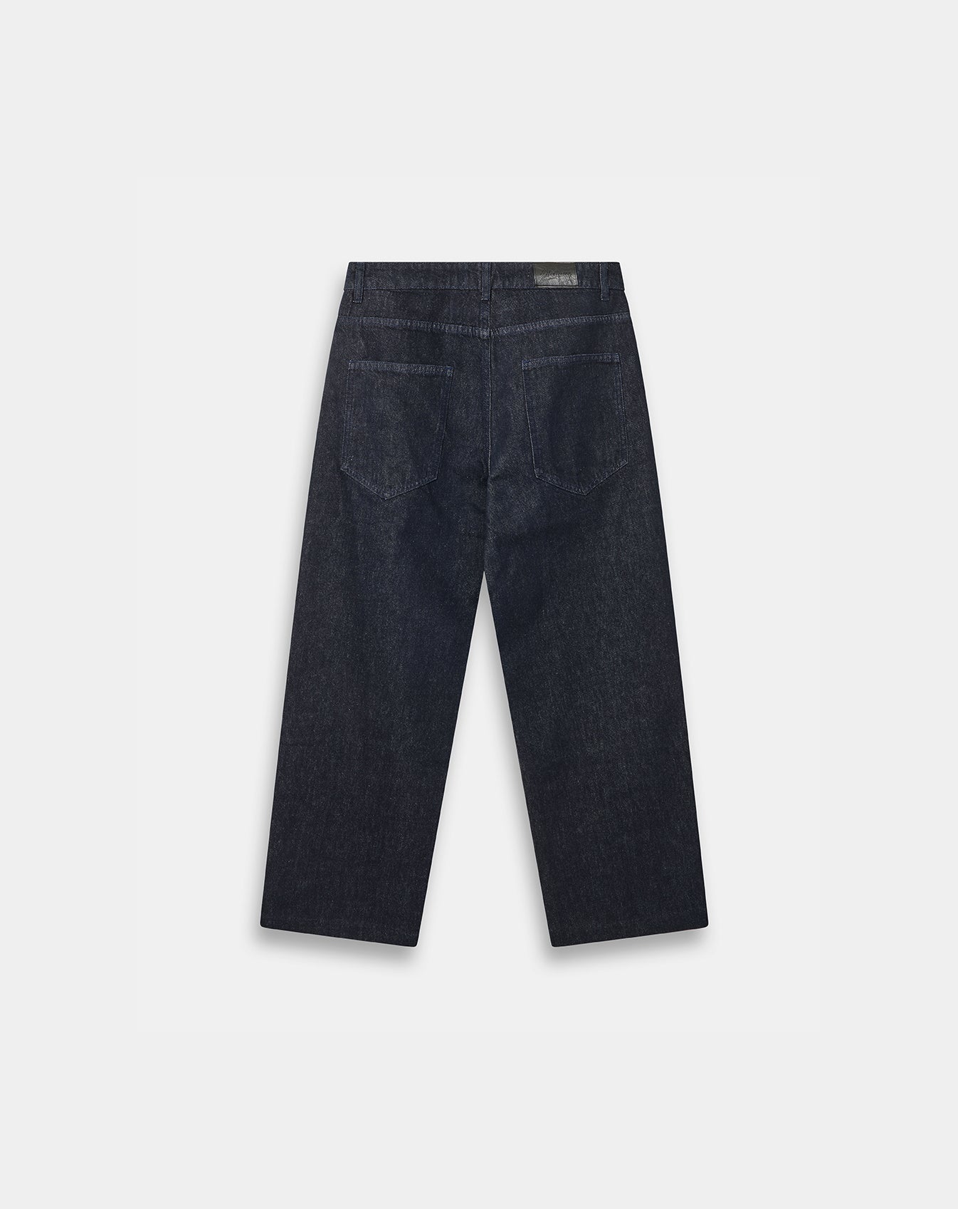 TWISTED RAW DENIM JEANS