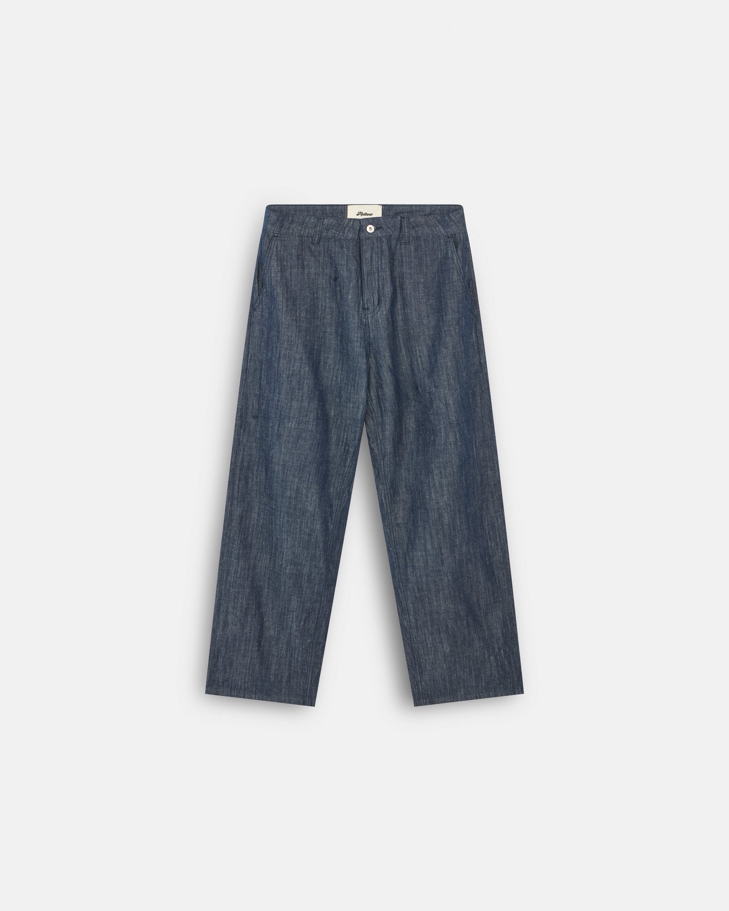 INDIGO LINEN TROUSERS