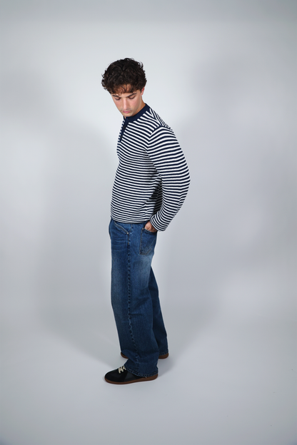 KNITTED SAILOR HENLEY