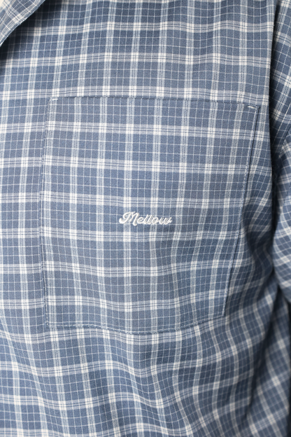 PETROLEUM CHECKERED SHIRT