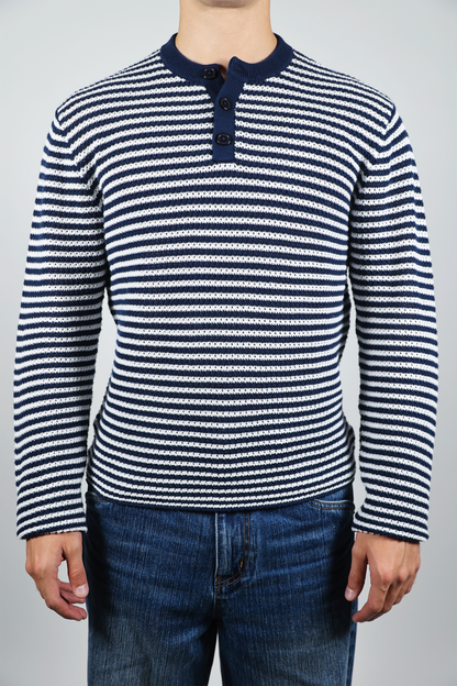 KNITTED SAILOR HENLEY