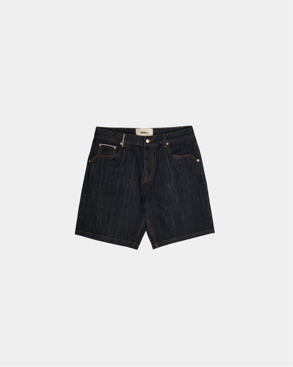 SELVEDGE RAW DENIM JORTS in indigo