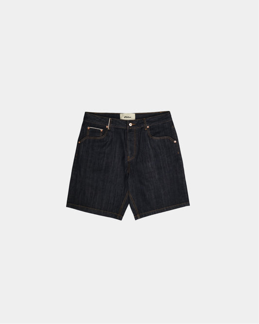 SELVEDGE RAW DENIM JORTS in indigo