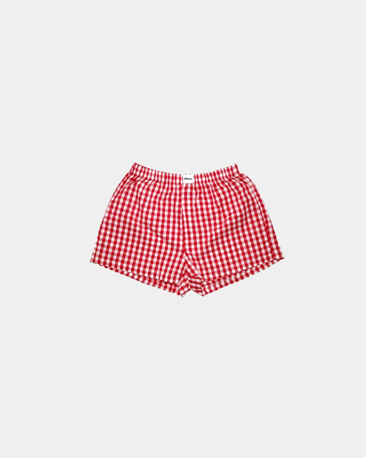 SIGNATURE BOXERS in red checkered