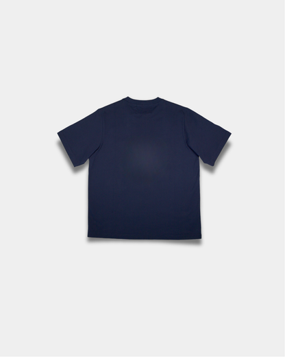 TOWEL TEE in navy