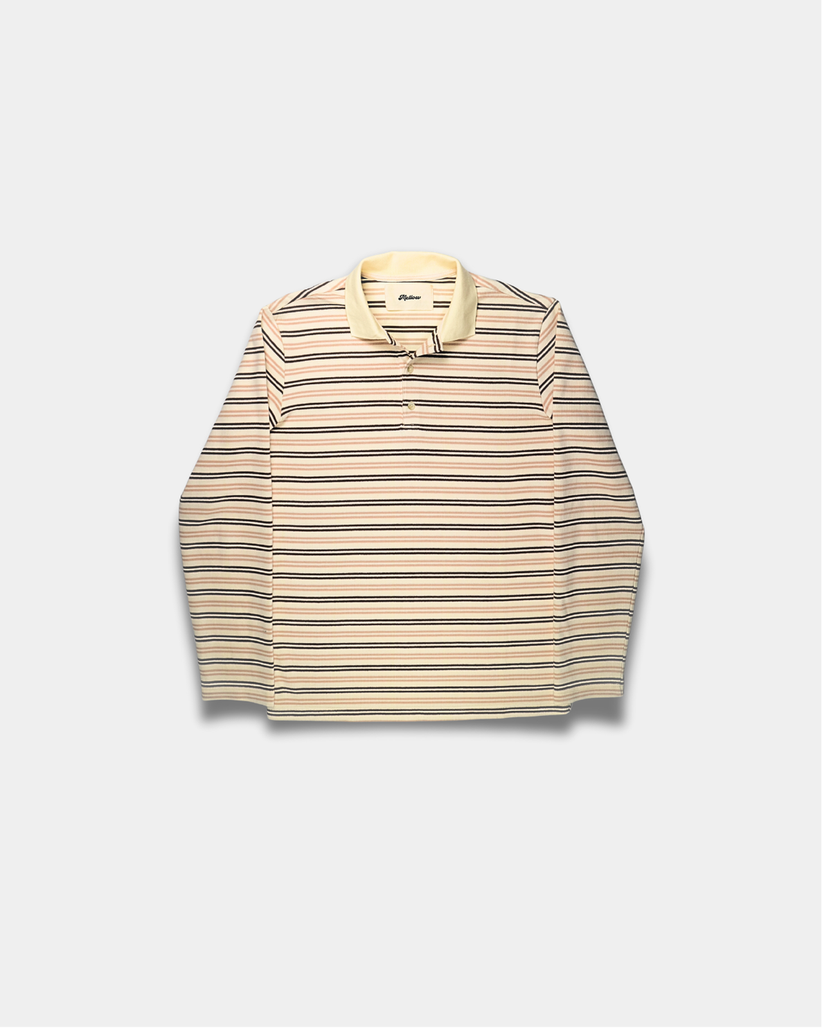 STRIPED COTTON POLO