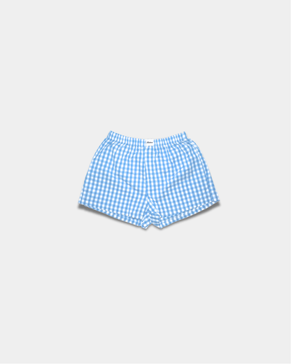 SIGNATURE BOXERS in blue checkered