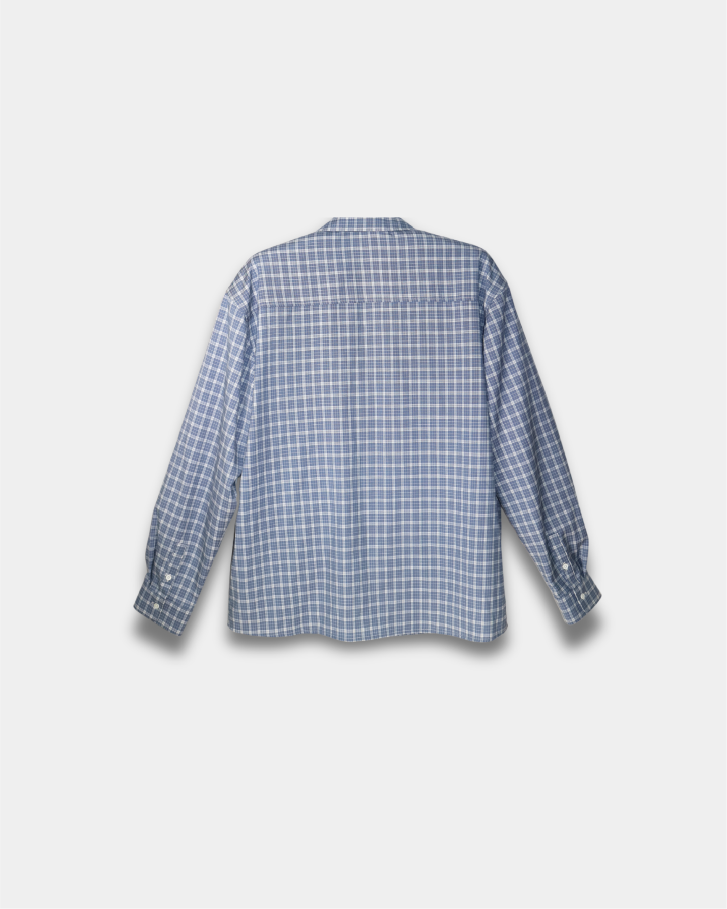PETROLEUM CHECKERED SHIRT