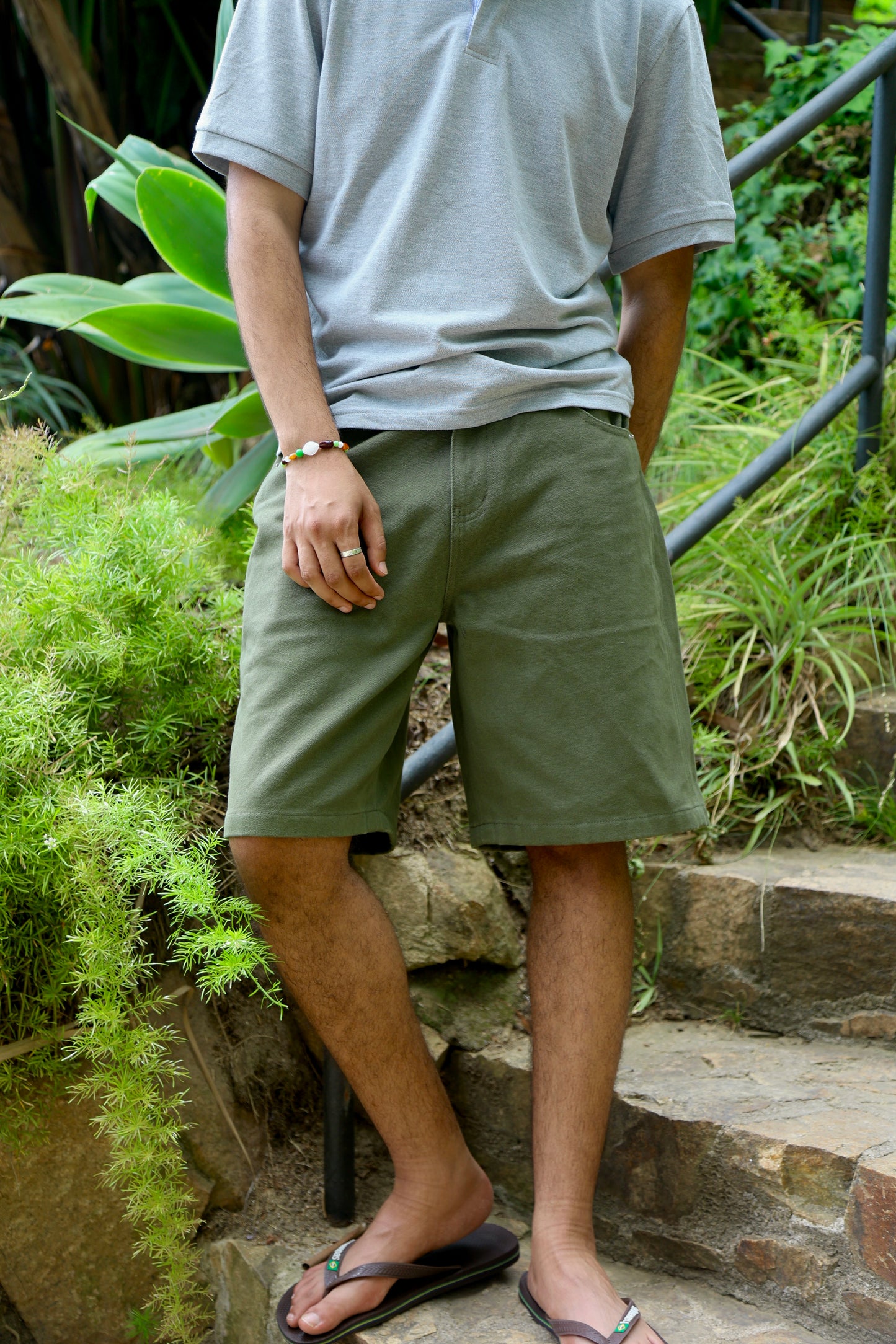 TUSCAN CANVAS SHORTS
