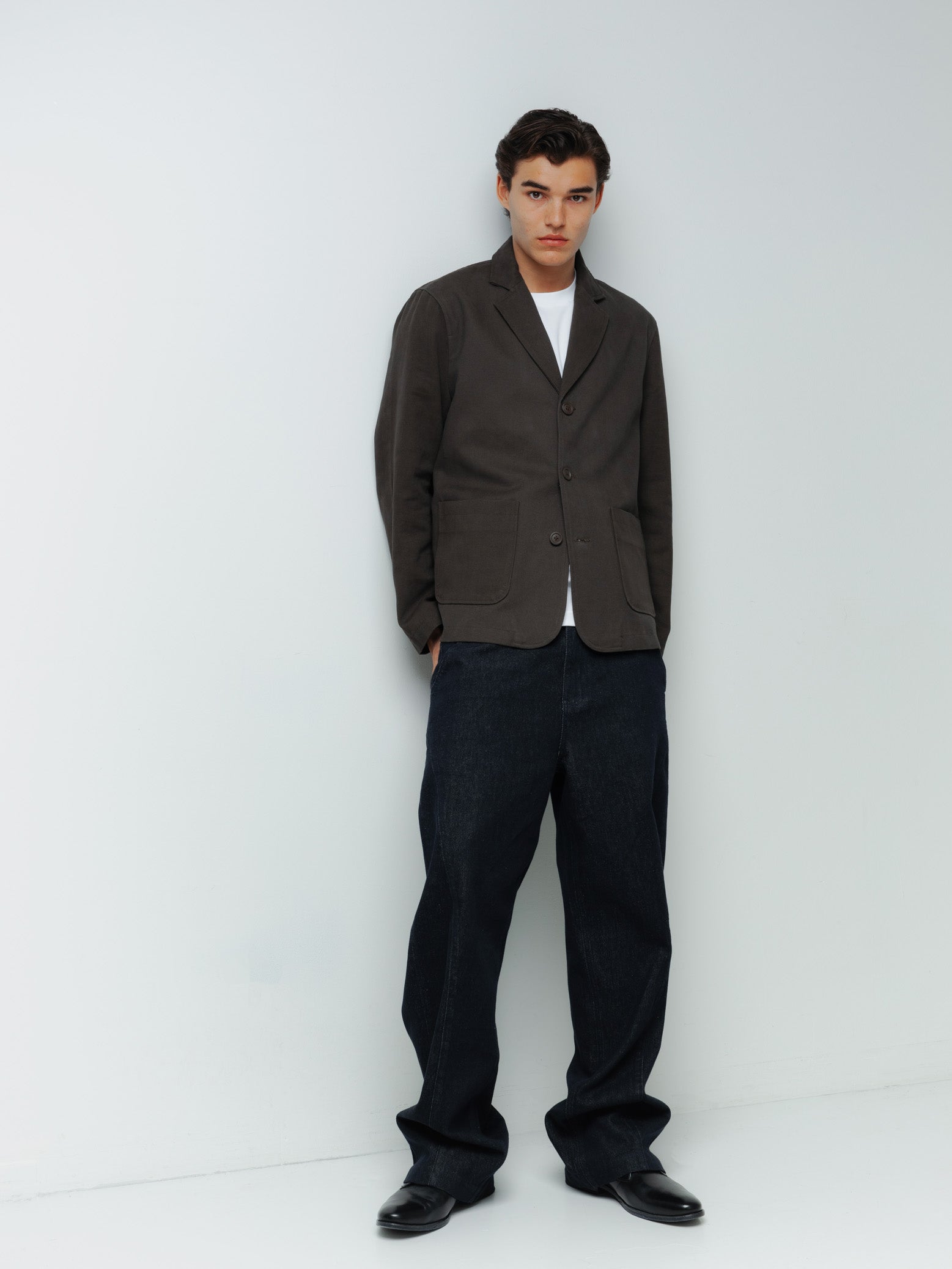 TWISTED RAW DENIM JEANS – Mellow Archives